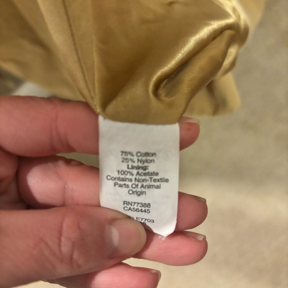 J Crew Women’s Belted Trench - size 00​​ - Picture 5 of 10